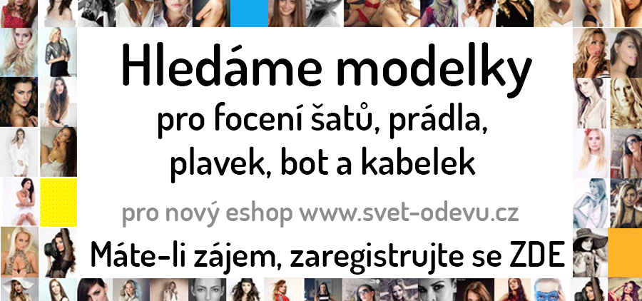 Focení šatů, spodního prádla, plavek ... pro server www.svet-odevu.cz
